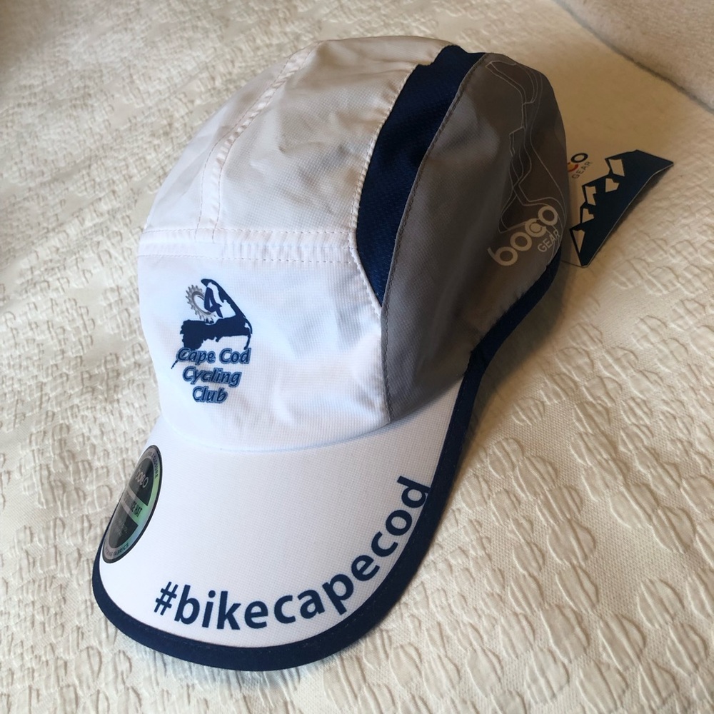BOCO GEAR Performance Run Hat Cape Cod Cycling Club Unisex OS NWT
